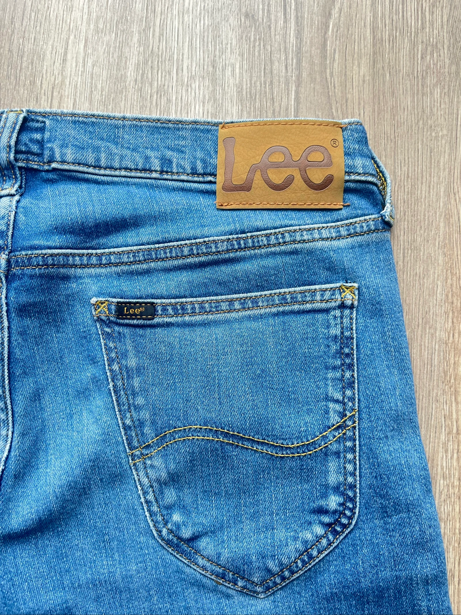 Lee Y2K Super Baggy Jeans Parachute Pants Carpenter Premium Retro Made in USA Vintage 90s – photo 5